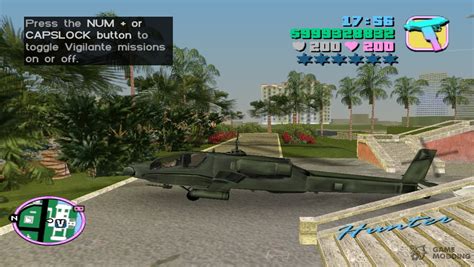 Cheat Code For Helicopter Hunter For Gta Vice City
