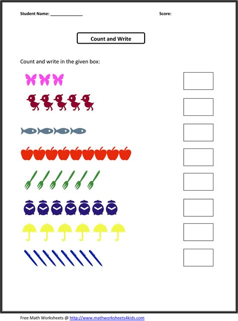 Writing And Counting Numbers To 20