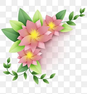 Three Dimensional Flower Png Transparent Pink Three Dimensional Flower