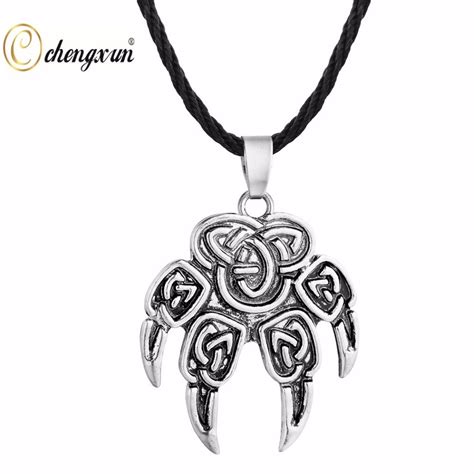 Chengxun Ancient Slavic Amulet Symbol Necklace Brother Boyfriend