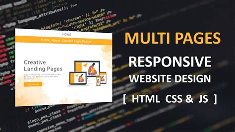 How To Make Complete Responsive Website Design Using HTML CSS JS