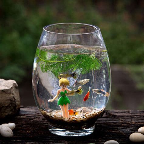 6× Fairy Tales Aquarium Ornaments Fish Tank Decoration Lot Cute