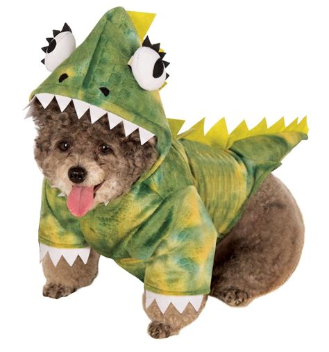 Rubies Pet Costume Large Green Dinosaur Hoodie
