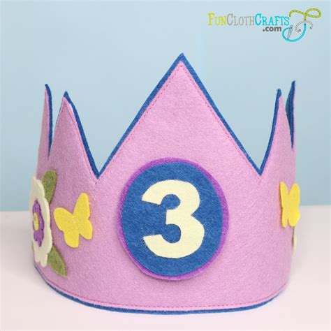 How To Make A Diy Birthday Crown Fun Cloth Crafts
