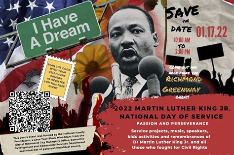 Join Us For Dr Martin Luther King Jr National Day Of Service The 2022