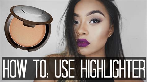 How To Apply Highlighter Strobing Makeup Tutorial ♕ Mia Randria