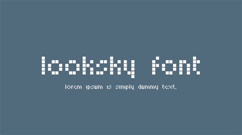 Looksky Font Download Free For Desktop And Webfont