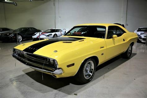 1970 Dodge Challenger Rt 440 Six Pack 17673 Miles Yellow Coupe 440 Six
