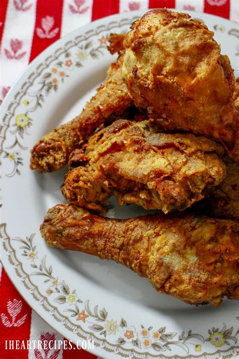 Traditional Southern Fried Chicken I Heart Recipes