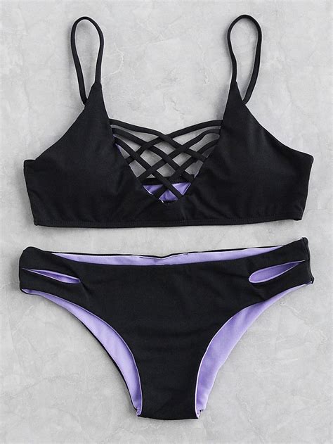 strappy black top with lavander summer bathing suits cute bathing suits bathing suit covers