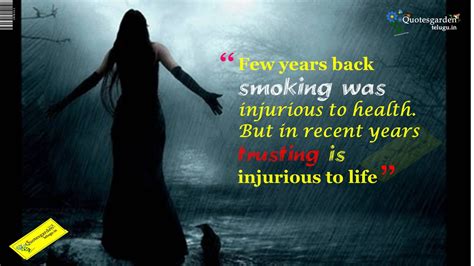 Many of the best poets, authors, and famous people throughout the ages have given us quotes about life and how they perceived it. Broken Heart Love failure Quotes with hd wallpapers 697 | QUOTES GARDEN TELUGU | Telugu Quotes ...