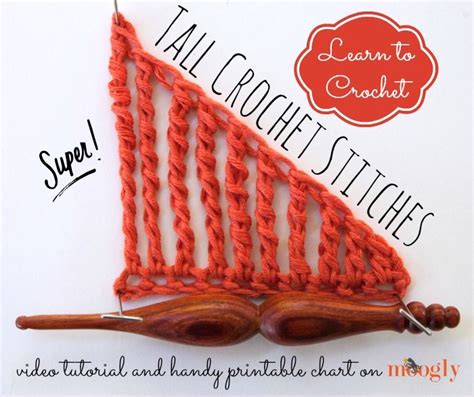 Double Triple Quadruple And Beyond Tall Crochet Stitches Crochet