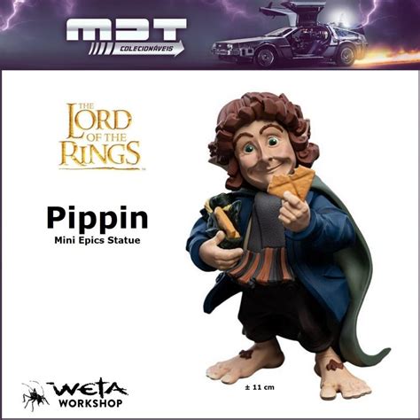 Weta Lord Of The Rings Mini Epics Statue Pippin
