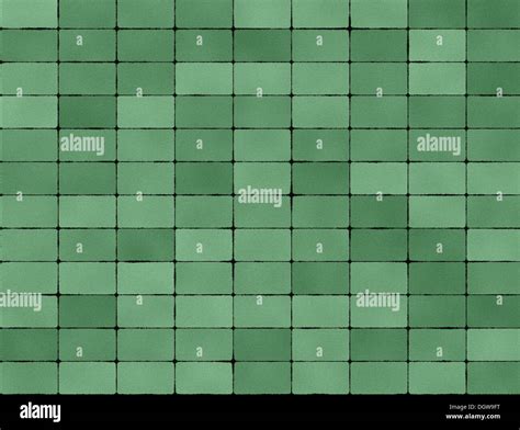 Seamless Texture Of Green Tiles Stock Photo Alamy