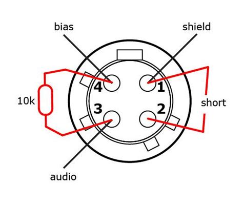 4 Pin Microphone Wiring Diagram Divaly