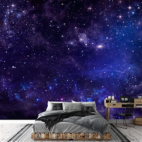 Wall26 Starry Night Sky Deep Outer Space Removable Wall Mural