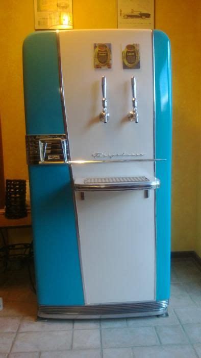 Vintage 1950 s frigidaire refrigerator freezer that still works. #Frigidaire 1954 Kegerator www.activeappliances.com ...