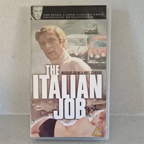 THE ITALIAN JOB VHS Michael Caine Original Collectable Collectors Item VGC PicClick UK