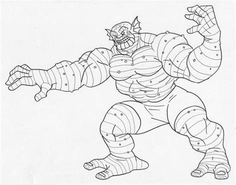 Abomination Character Nintendo Wee Sketch Coloring Page