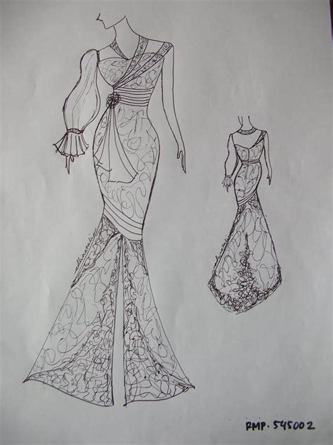 Maybe you would like to learn more about one of these? Terbaru 25+ Gambar Sketsa Baju Gaun