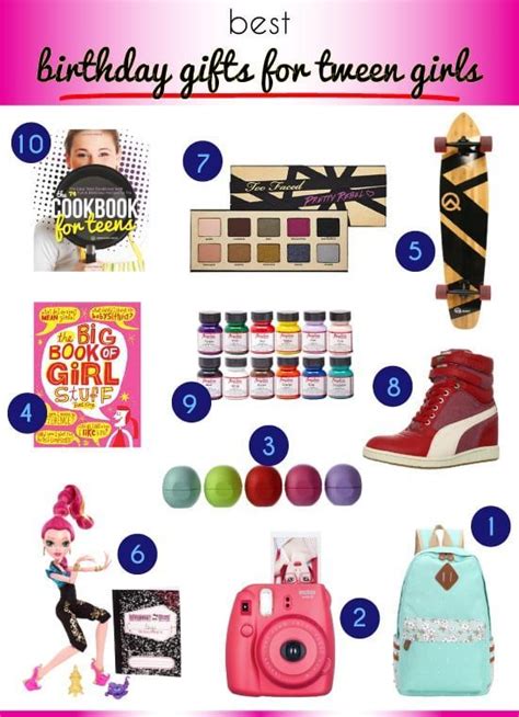 Sending the right birthday gifts will make your loved one's day all the more special. Best Birthday Gift Ideas for Tween Girls | Tween girl ...