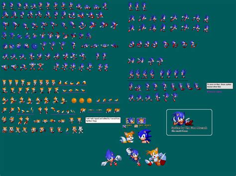 Sonic The Hedgehog 2 The Alternate Spritesheet By Theonemusaab On