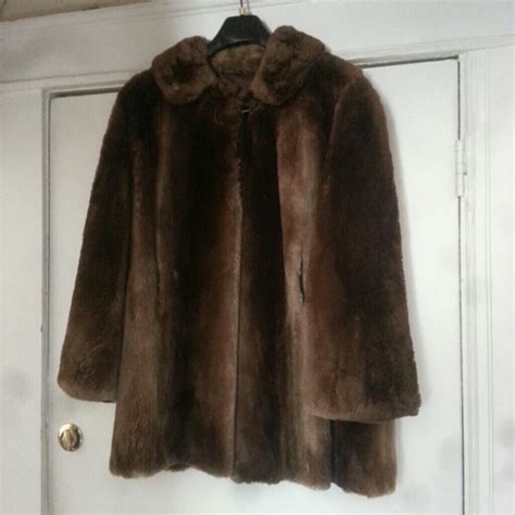 vintage jackets and coats vintage 5s sheared beaver fur coat poshmark