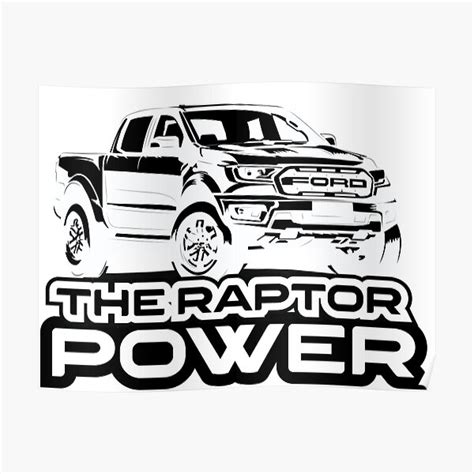 The Raptor Power Ford F150 Raptor Poster For Sale By Mahertl