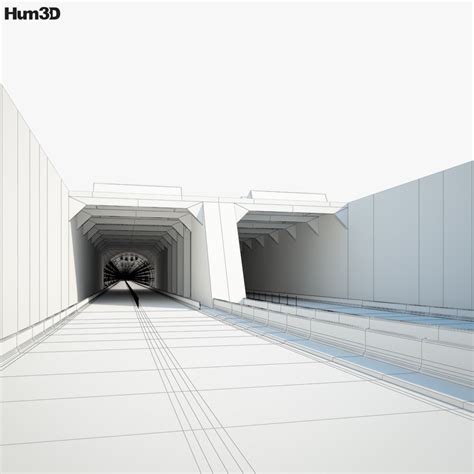 Tunnel 3d Model Architecture On Hum3d