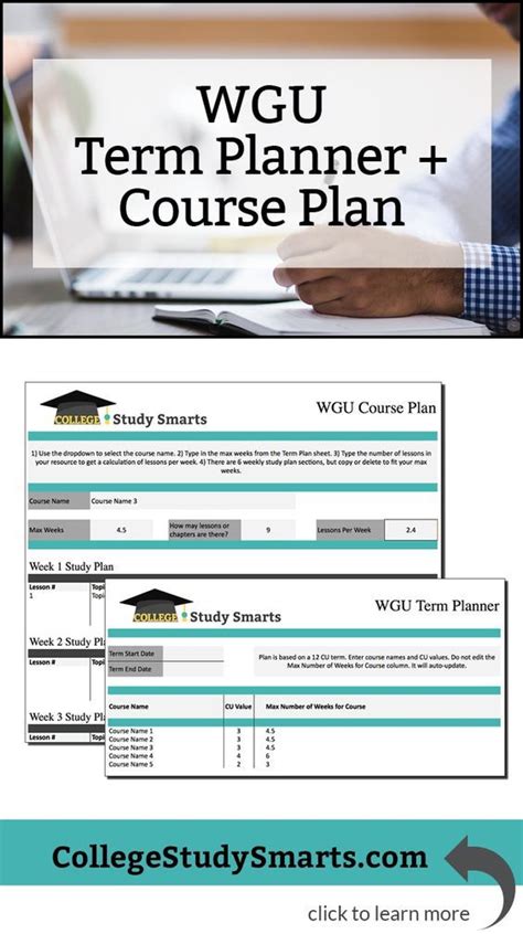 Create The Perfect Wgu Study Plan College Study Smarts College