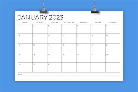 2023 11 X 17 Inch Modern Calendar 1722721 Flyers Design Bundles