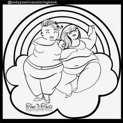 Body Positive Coloring Pages Coloring Pages Body Positivity Adult Coloring Pages