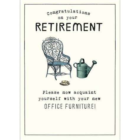 Congratulations On Your Retirement Greeting Card Ocado