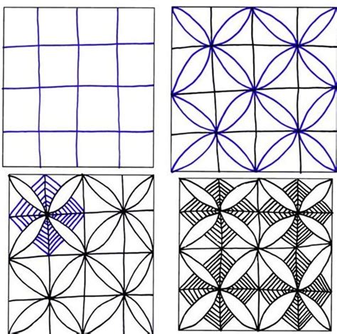 How To Draw Doodles Step By Step Image Guides Graph Paper Drawings