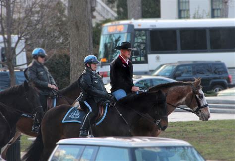 The New Interior Secretary Just Rode Into Work On A Horse The