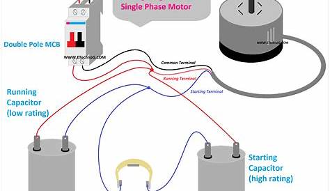 ac dual capacitor wiring diagram | Satte1945