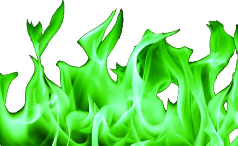 Green Fire Png png image