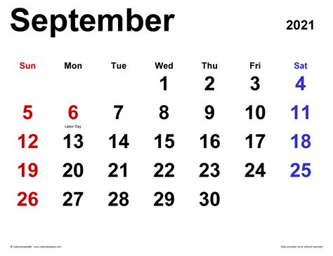 Printable August September 2021 Calendar Free Resume Templates