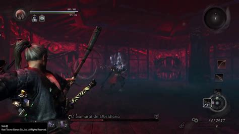 Nioh Level 1 Caminho Do Samurai Boss O Samurai De Obsidiana Youtube