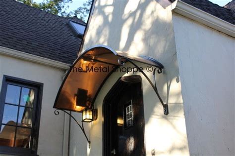 The Metal Shoppe Decorative Copper Or Steel Exterior Awnings Door