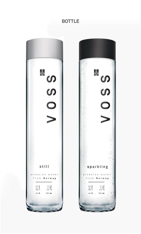 Voss Bottle Redesign On Behance