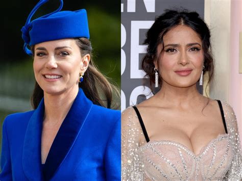 Kate Middleton Salma Hayek More Celebrities Who Gracefully Handled