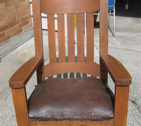 Mission style rocking chair dimensions: Wood Mission Style Oak Chair PDF Plans