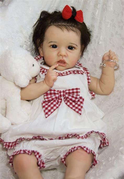 Custom Order Reborn Doll Baby Girl Saskia By Bonnie Brown