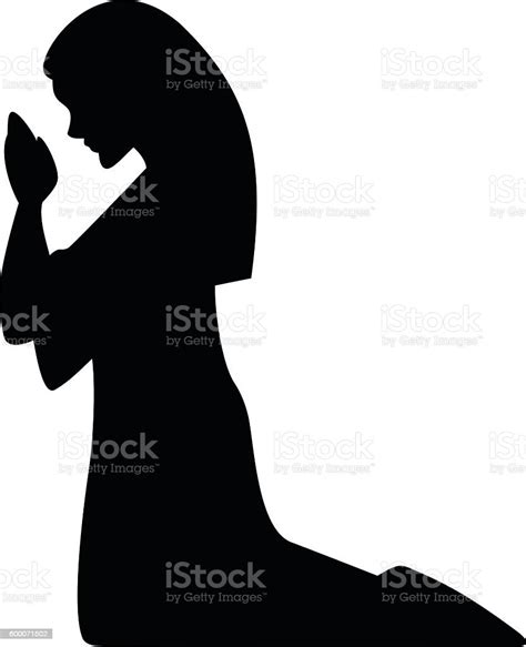 Mother Mary Praying Stock Illustration Download Image Now Praying