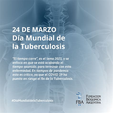 De Marzo D A Mundial De La Tuberculosis Fba