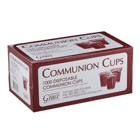 Living Grace Communion Cup 1000bx Single Box