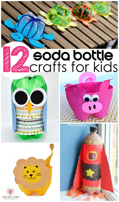Soda Bottle Craft Ideas For Kids To Make Crafty Morning