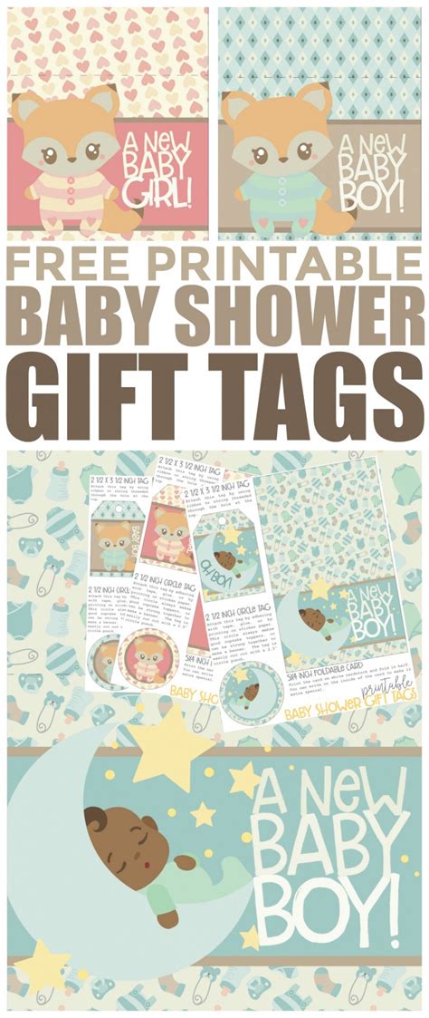 Be sure to check those out, sometimes there are whole suites of free. Free Printable Baby Shower Gift Tags - Frugal Mom Eh!