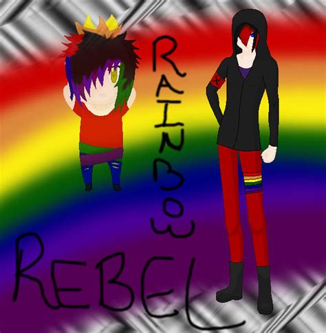 Rainbow Rebel By Angelofcryinghearts On Deviantart